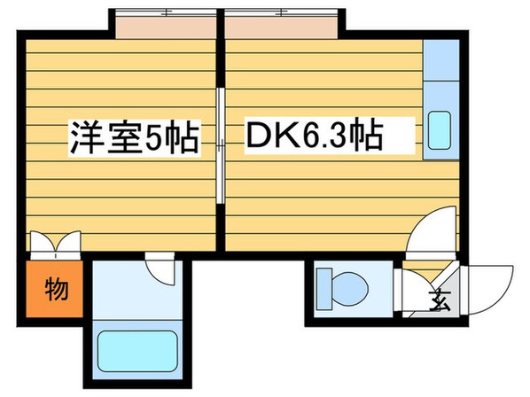 パ－クサイドＭＴの物件間取画像